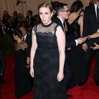 Lena Dunham in PUNK: Chaos to Couture Costume Institute Gala - lena-dunham-chaos-to-couture-costume-institute-gala-01