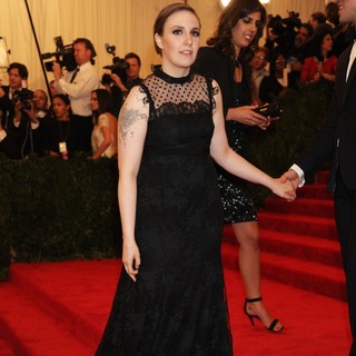 Lena Dunham in PUNK: Chaos to Couture Costume Institute Gala - lena-dunham-chaos-to-couture-costume-institute-gala-02