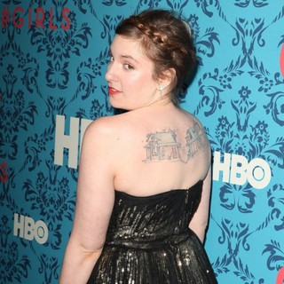 Lena Dunham in The New York Premiere of HBO's Girls