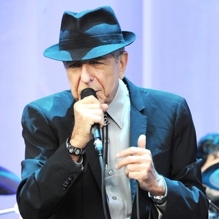 Leonard Cohen in Leonard Cohen Performs for A Live Audience