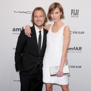 Lance LePere, Karlie Kloss in The amfAR Gala 2013