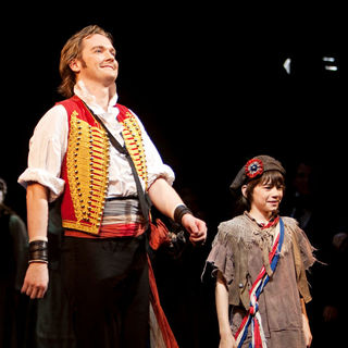Killian Donnelly, Jamie Davis in The Curtain Call for 'Les Miserables'