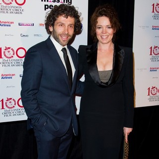 Elliot Levey, Olivia Colman in The London Critics' Circle Film Awards