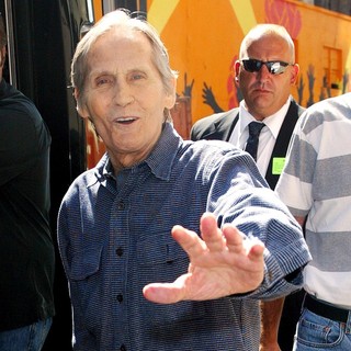 Levon Helm in Levon Helm Outside Ed Sullivan Theatre for The Late Show with David Letterman
