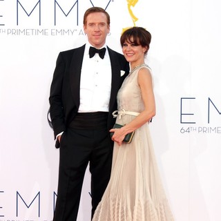 Damian Lewis, Helen McCrory in 64th Annual Primetime Emmy Awards - Arrivals