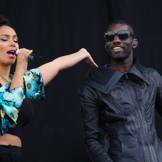 Leona Lewis, Wretch 32 in BBC Radio 1's Hackney Weekend - Day 1