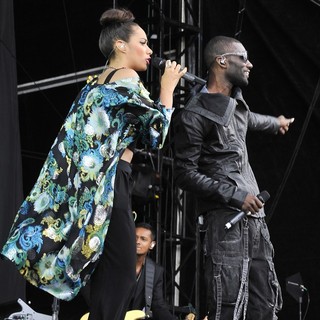 Leona Lewis, Wretch 32 in BBC Radio 1's Hackney Weekend - Day 1