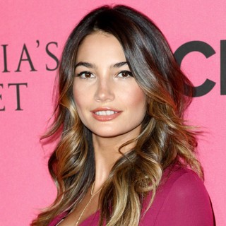 Lily Aldridge in Victoria's Secret Fashion Show Viewing Party