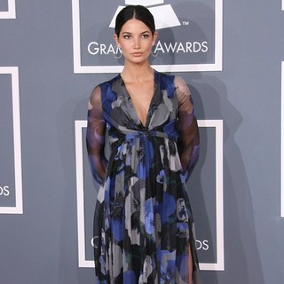 Lily Aldridge in 54th Annual GRAMMY Awards - Arrivals