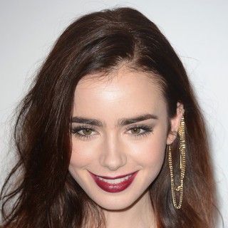 Lily Collins in The British Fashion Awards 2012 - Arrivals