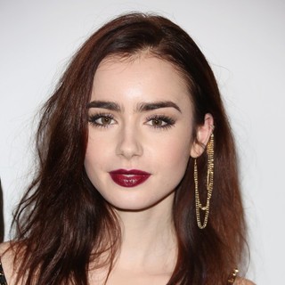 Lily Collins in The British Fashion Awards 2012 - Arrivals