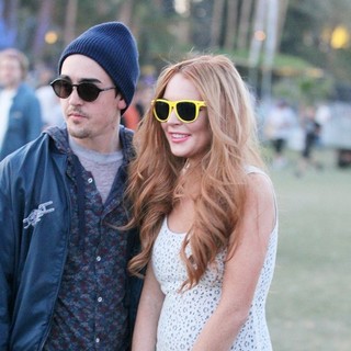 Lindsay Lohan in Celebrities at The 2012 Coachella Valley Music and Arts Festival - Day 3