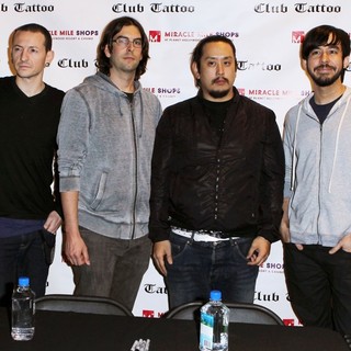 Club Tattoo Inside Miracle Mile Shops Hosts An Autograph Signing with Linkin Park