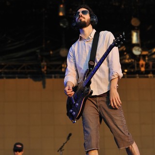 Joe Hahn, Brad Delson, Linkin Park in Linkin Park Performing at Maxidrom Music Festival