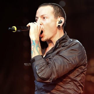 Chester Bennington, Linkin Park in Linkin Park Performing at Maxidrom Music Festival
