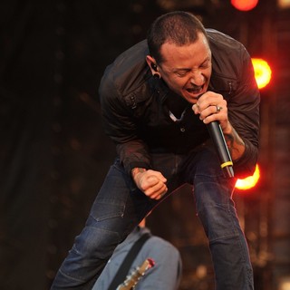 Chester Bennington, Linkin Park in Linkin Park Performing at Maxidrom Music Festival