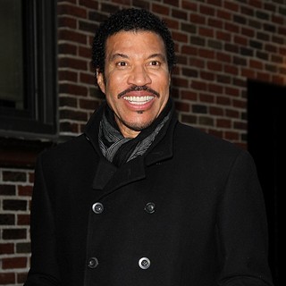 Lionel Richie in Celebrities Arrive at The Ed Sullivan Theater for The Late Show with David Letterman