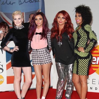 Little Mix in The BRIT Awards 2012 - Arrivals
