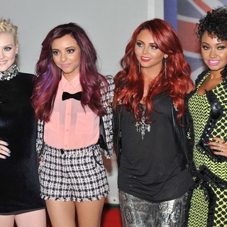Little Mix in The BRIT Awards 2012 - Arrivals