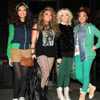Little Mix in Little Mix on The Way to Heaven Night Club