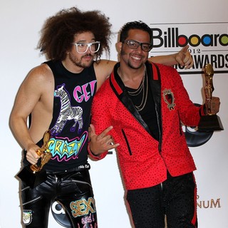 LMFAO in 2012 Billboard Music Award - Press Room