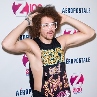 Redfoo, LMFAO in Z100's 2011 Jingle Ball Presented by Aeropostale - Arrivals