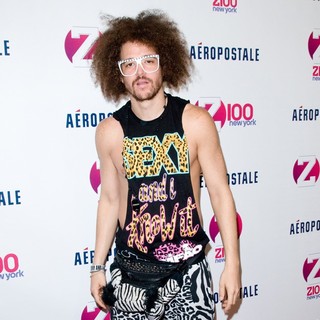 Redfoo, LMFAO in Z100's 2011 Jingle Ball Presented by Aeropostale - Arrivals