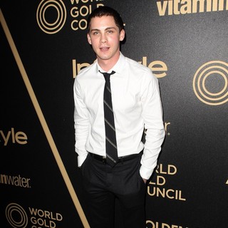 Logan Lerman in Miss Golden Globe 2013 Party Hosted by The HFPA and InStyle