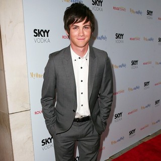 Logan Lerman in Premiere of My One and Only - Arrivals