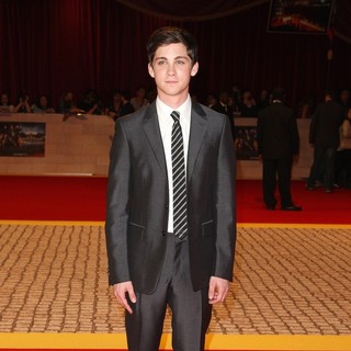 Logan Lerman in The Three Musketeers Film Premiere - Arrivals