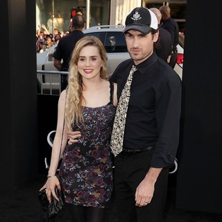 Alison Lohman, Mark Neveldine in Dark Shadows Premiere