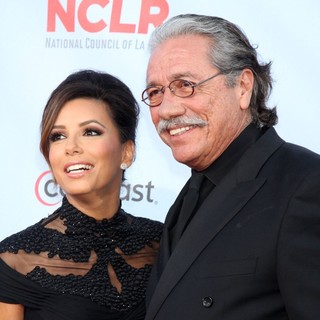 Eva Longoria, Edward James Olmos in 2012 NCLR ALMA Awards - Arrivals