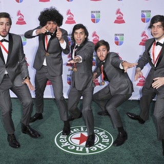 Los Mesoneros in 13th Annual Latin Grammy Awards - Arrivals