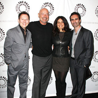 Terry O'Quinn, Michael Emerson, Zuleikha Robinson, Nestor Carbonell in 27th Annual PaleyFest presents the television show 'Lost'