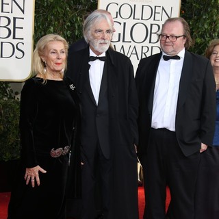 Susanne Lothar, Michael Haneke in 70th Annual Golden Globe Awards - Arrivals