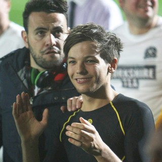 Louis Tomlinson, One Direction in Louis Tomlinson Taking Part in A Charity Football Match