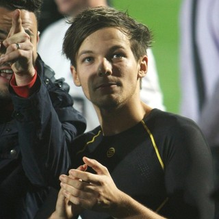 Louis Tomlinson, One Direction in Louis Tomlinson Taking Part in A Charity Football Match
