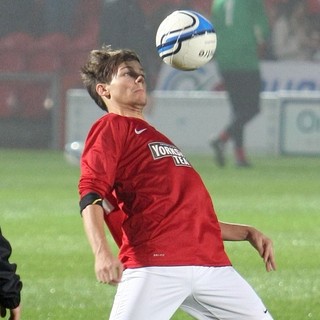 Louis Tomlinson, One Direction in Louis Tomlinson Taking Part in A Charity Football Match