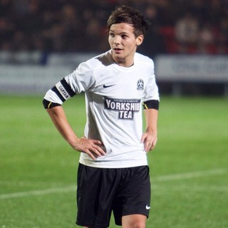 Louis Tomlinson, One Direction in Louis Tomlinson Taking Part in A Charity Football Match