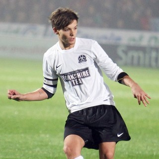 Louis Tomlinson, One Direction in Louis Tomlinson Taking Part in A Charity Football Match