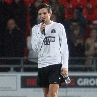 Louis Tomlinson, One Direction in Louis Tomlinson Taking Part in A Charity Football Match