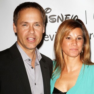 Chad Lowe, Kim Painter in 2011 Disney ABC Television Group Host Summer Press Tour