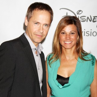 Chad Lowe, Kim Painter in 2011 Disney ABC Television Group Host Summer Press Tour