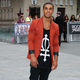 Lucien Laviscount in The UK Premiere of Rock of Ages