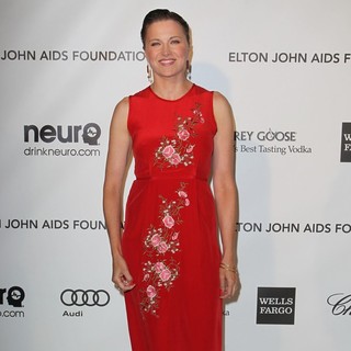 Lucy Lawless in 21st Annual Elton John AIDS Foundation's Oscar Viewing Party