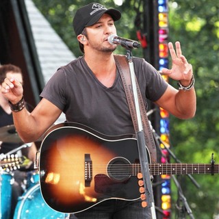 Luke Bryan in Luke Bryan Performs Live as Part of Good Morning America's Summer Concert Series