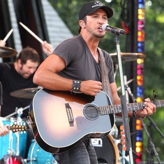 Luke Bryan in Luke Bryan Performs Live as Part of Good Morning America's Summer Concert Series