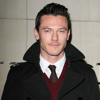 Luke Evans in Burberry Body Fragrance Launch Hosted by Christopher Bailey and Rosie Huntington-Whiteley