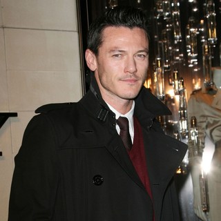 Luke Evans in Burberry Body Fragrance Launch Hosted by Christopher Bailey and Rosie Huntington-Whiteley