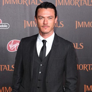Luke Evans in Immortals 3D Los Angeles Premiere